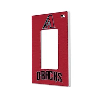 Arizona Diamondbacks Solid Single Rocker Light Switch Plate