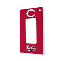Cincinnati Reds Solid Single Rocker Light Switch Plate