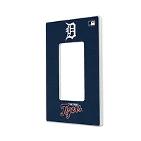 Detroit Tigers Solid Single Rocker Light Switch Plate