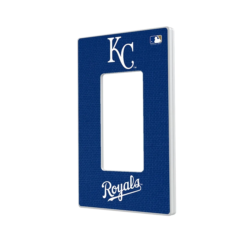 Kansas City Royals Solid Single Rocker Light Switch Plate
