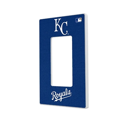 Kansas City Royals Solid Single Rocker Light Switch Plate