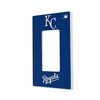 Kansas City Royals Solid Single Rocker Light Switch Plate