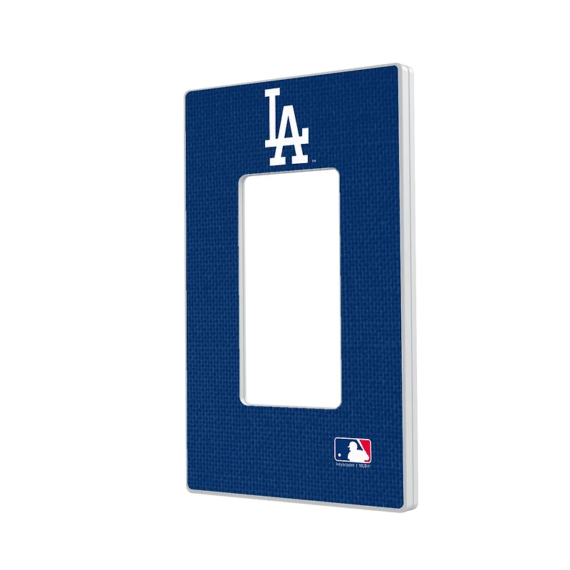 Los Angeles Dodgers Solid Single Rocker Light Switch Plate