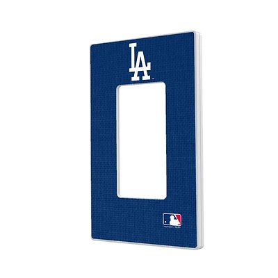 Los Angeles Dodgers Solid Single Rocker Light Switch Plate