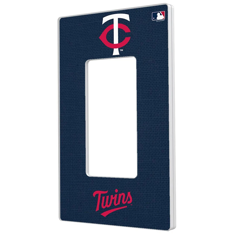 Minnesota Twins Solid Single Rocker Light Switch Plate