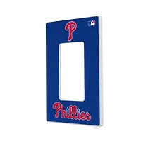 Philadelphia Phillies Solid Single Rocker Light Switch Plate