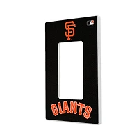 San Francisco Giants Solid Single Rocker Light Switch Plate