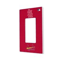 St. Louis Cardinals Solid Single Rocker Light Switch Plate