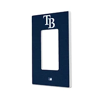 Tampa Bay Rays Solid Single Rocker Light Switch Plate