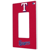 Texas Rangers Solid Single Rocker Light Switch Plate