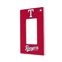 Texas Rangers Solid Single Rocker Light Switch Plate