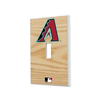 Arizona Diamondbacks Baseball Bat Design Single Toggle Light Switch Plate