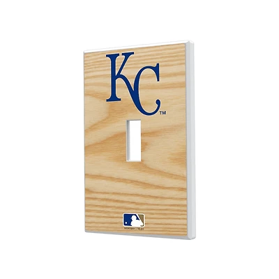 Kansas City Royals Baseball Bat Design Single Toggle Light Switch Plate