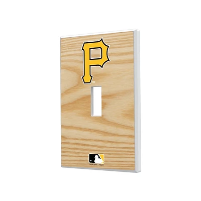 Pittsburgh Pirates Baseball Bat Design Single Toggle Light Switch Plate