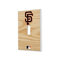 San Francisco Giants Baseball Bat Design Single Toggle Light Switch Plate