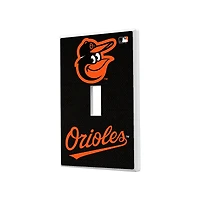 Baltimore Orioles Solid Single Toggle Light Switch Plate