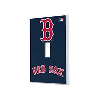 Boston Red Sox Solid Single Toggle Light Switch Plate