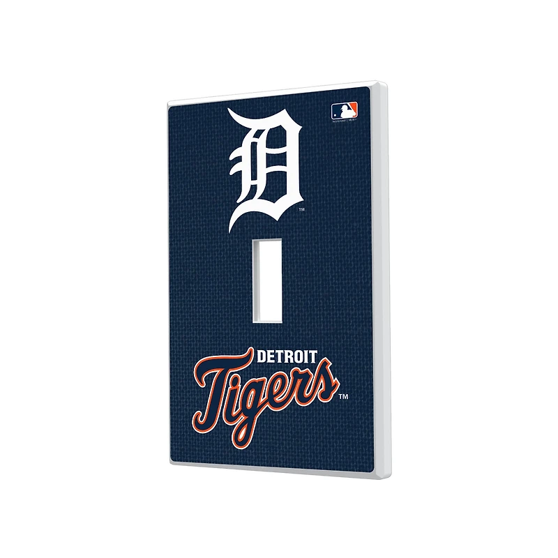 Detroit Tigers Solid Single Toggle Light Switch Plate