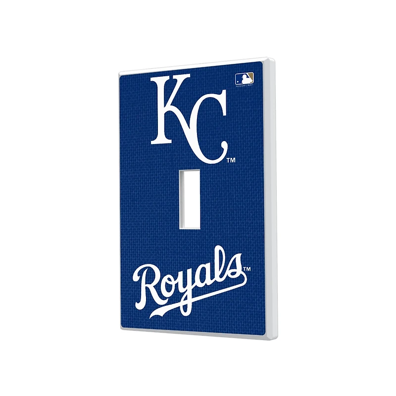 Kansas City Royals Solid Single Toggle Light Switch Plate