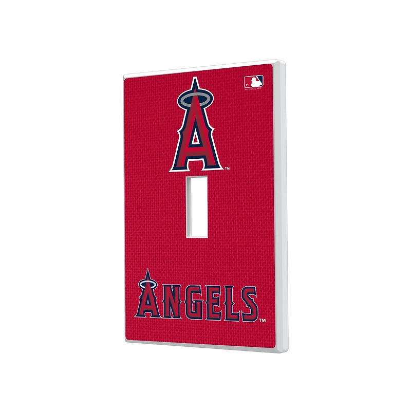 Los Angeles Angels Solid Single Toggle Light Switch Plate