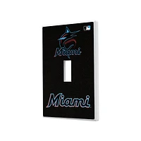 Miami Marlins Solid Single Toggle Light Switch Plate