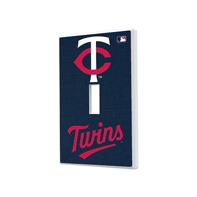 Minnesota Twins Solid Single Toggle Light Switch Plate