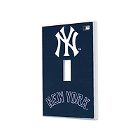 New York Yankees Solid Single Toggle Light Switch Plate