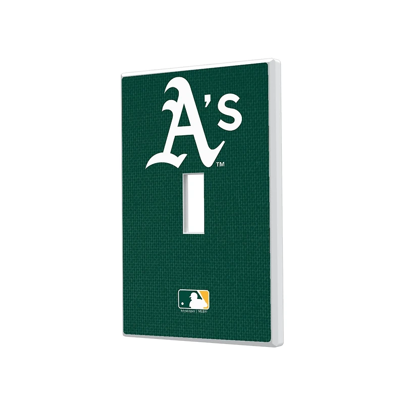 Athletics Solid Single Toggle Light Switch Plate