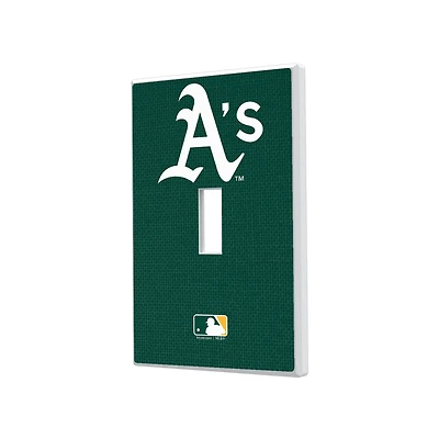 Athletics Solid Single Toggle Light Switch Plate