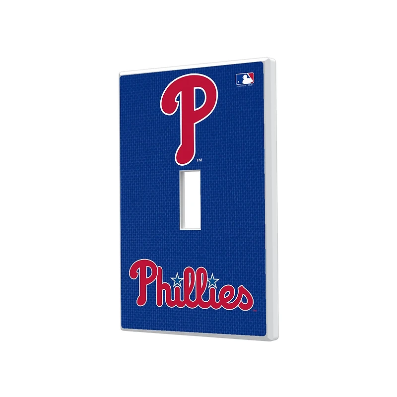 Philadelphia Phillies Solid Single Toggle Light Switch Plate