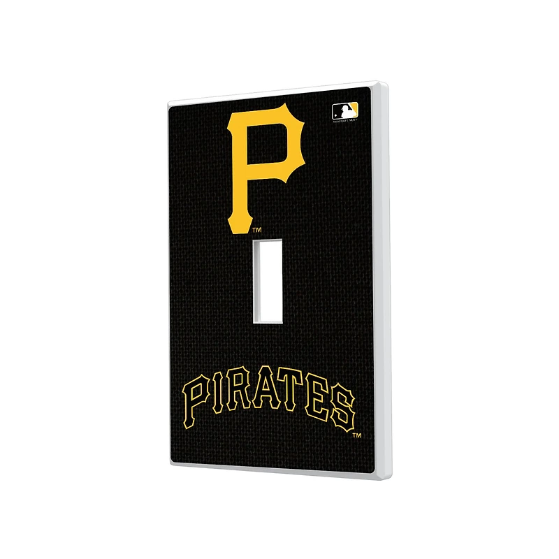 Pittsburgh Pirates Solid Single Toggle Light Switch Plate