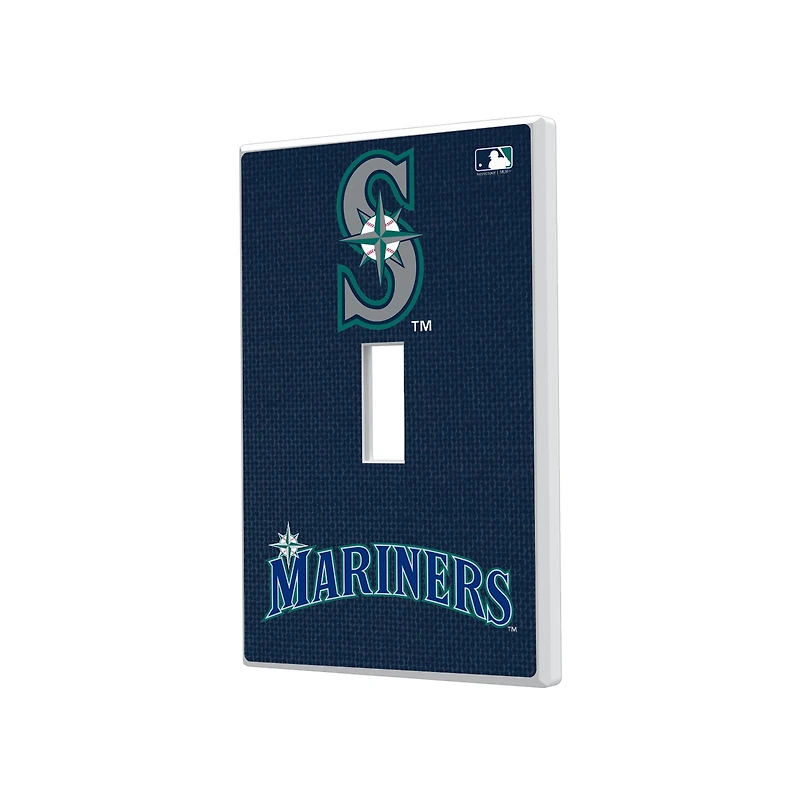 Seattle Mariners Solid Single Toggle Light Switch Plate