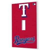 Texas Rangers Solid Single Toggle Light Switch Plate