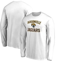 Men's White Jacksonville Jaguars Victory Arch Long Sleeve T-Shirt
