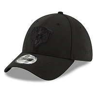 Men's New Era Black Chicago Bears Logo 39THIRTY Flex Hat