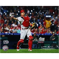 J.T. Realmuto Philadelphia Phillies Autographed 8" x 10" Catching Photograph