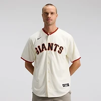 Men's Nike Cream San Francisco Giants Home Replica Team Jersey