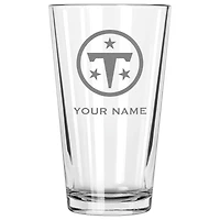 Tennessee Titans 16oz. Personalized Etched Pint Glass