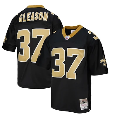 Men's Mitchell & Ness Steve Gleason Black New Orleans Saints Legacy Replica Jersey