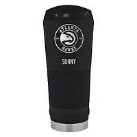 Black Atlanta Hawks 24oz. Personalized Stealth Draft Tumbler