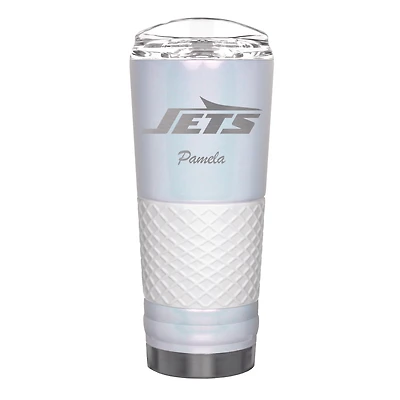 New York Jets 24oz. Personalized Opal Draft Tumbler