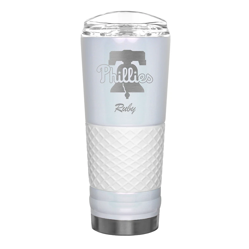 Philadelphia Phillies 24oz. Personalized Opal Draft Tumbler
