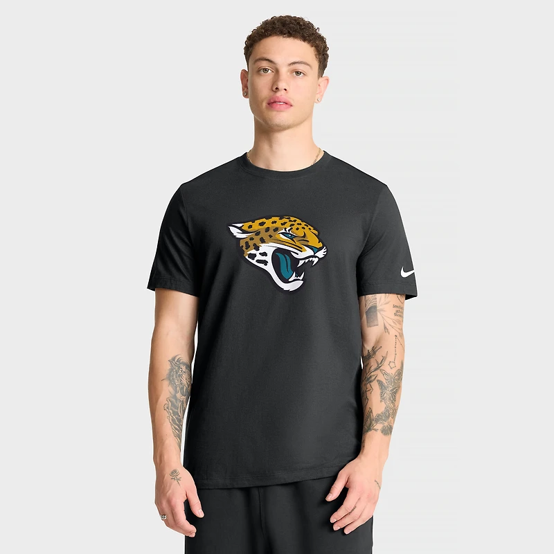 Men's Nike Black Jacksonville Jaguars Primary Logo T-Shirt