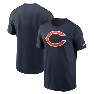 Men's Nike Navy Chicago Bears Primetime Logo Essential T-Shirt