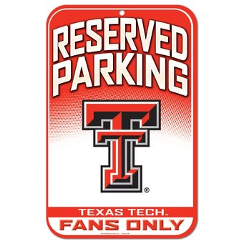 WinCraft Texas Tech Red Raiders 11" x 17" Indoor/Outdoor Sign