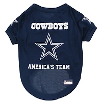 Navy Dallas Cowboys NFL Novelty Dog Jersey