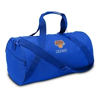 Youth Blue New York Knicks Personalized Duffle Bag
