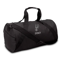Youth Black San Antonio Spurs Personalized Duffle Bag
