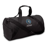 Youth Black Minnesota Timberwolves Personalized Duffle Bag
