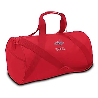 Youth Red Washington Capitals Personalized Duffle Bag
